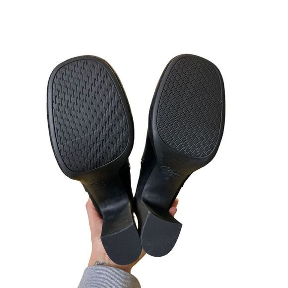 NWT NEW Circus by Sam Edelman Francis Black Ankle Bootie Chunky Heel Size 10 - Picture 10 of 10